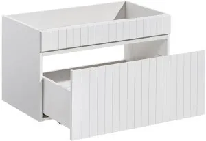 Szafka pod umywalkę 80 cm Iconic White 82-80-D-1S Comad 2