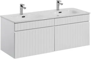 Szafka pod umywalkę 80 cm Iconic White 82-80-D-1S Comad 7