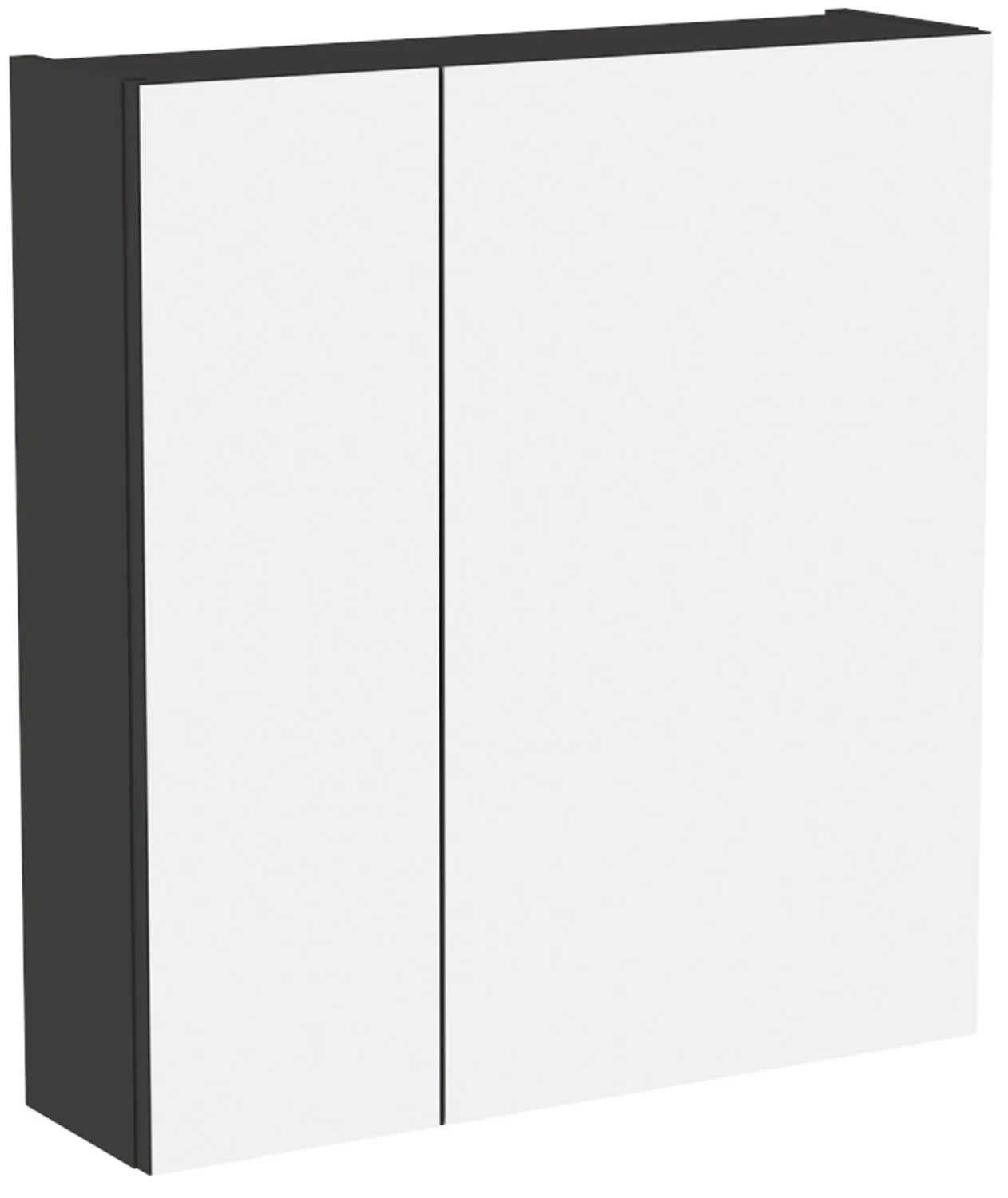 Szafka z lustrem Santa Fe Black 84-60-A-2D Comad