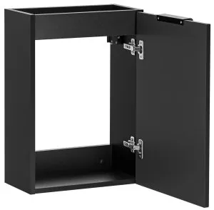 Szafka łazienkowa pod umywalkę Adel Black 82-40-B-1D Comad 2