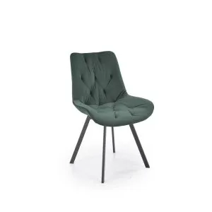 K519 krzesło ciemny zielony Halmar 1