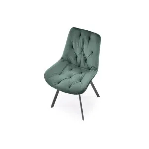 K519 krzesło ciemny zielony Halmar 10