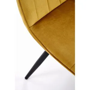 K521 krzesło musztardowy Halmar 5