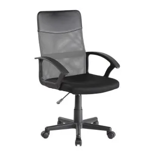 Krzesło obrotowe (szaro/czarne) Furnitex 1