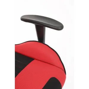 CAYMAN fotel gabinetowy czerwony / czarny Halmar 7