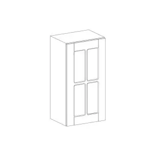 60 górna witryna jedne drzwi wys. 72 cm Layman 2