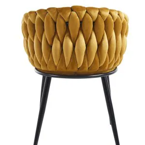Krzesło velvet (curry) Furnitex 4