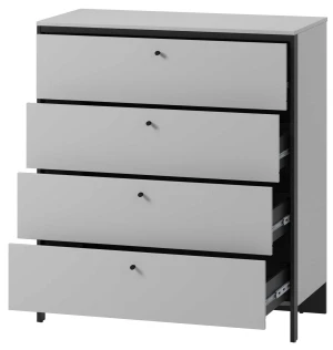 Komoda z szufladami do sypialni Gris GS-03 Lenart Meble 4