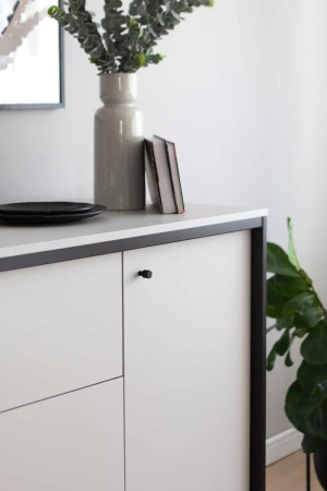 Komoda z oświetleniem do sypialni Gris GS-04 Lenart Meble 9