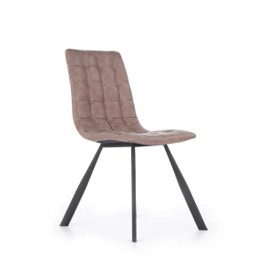 K280 krzesło brązowy / czarny (2p=4szt) Halmar 6