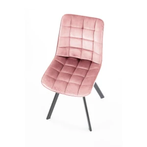 K332 krzesło nogi - czarne, siedzisko - różowy Halmar 7