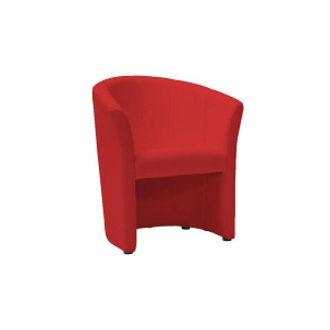 Fotel tm-1 czerwony ek-6 / wenge