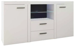 Biała Komoda Rumba 2F 2S Stolarz Lempert 1