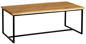 Stolik loft z dębowym blatem Malibu Typ 64