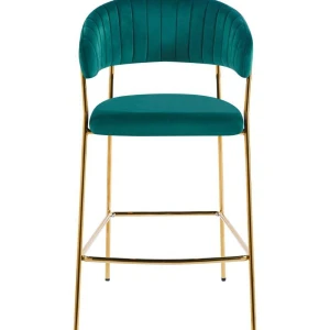 Hoker velvet zielony (złoty stelaż) Furnitex 2