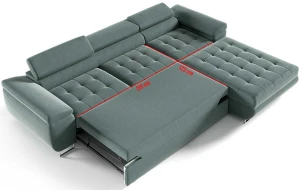Narożnik rozkładany do salonu Benjamin Typ 272 PKMebel 4