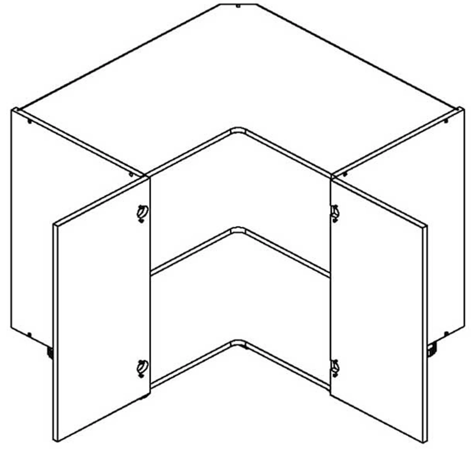 90 dolna narożna Layman