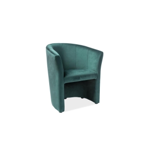 Fotel tm-1 velvet zielony bluvel 78 / wenge