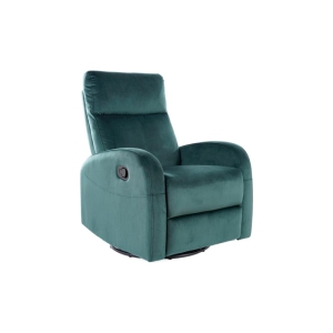 Fotel rozkładany olimp velvet zielony bluvel 78