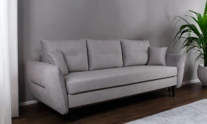 Szara sofa z pojemnikiem Stella Arkos 7
