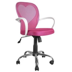 (QZY-1447) Krzesło obrotowe (różowe) Furnitex 1