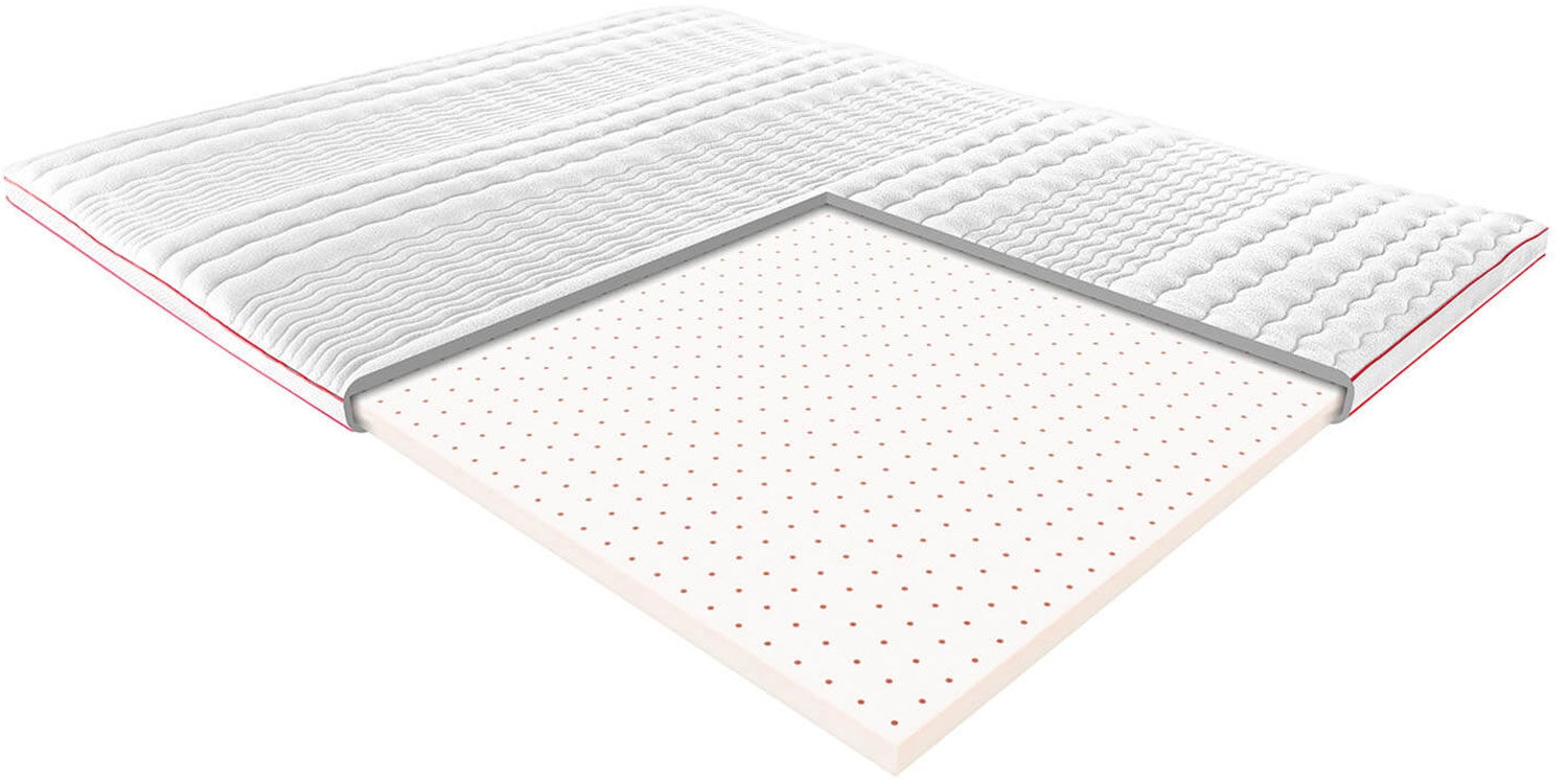 Materac posłaniowy lateksowy (pokrowiec Smart + Antyslip) 160x200 Janpol Materace