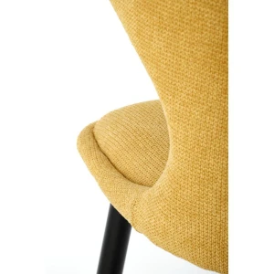 K496 krzesło musztardowy Halmar 7