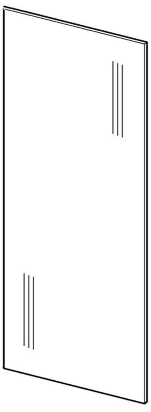 Panel boczny do słupków 180,6/56 z płyty foliowanej