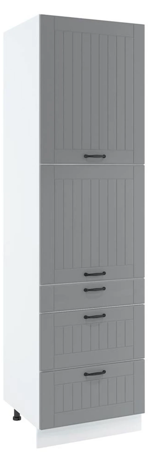 60 dolna słupek, trzy szuflady wys. 213.7 cm Layman