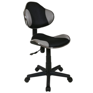 (QZY-G2B) Krzesło obrotowe (szaro/czarne)