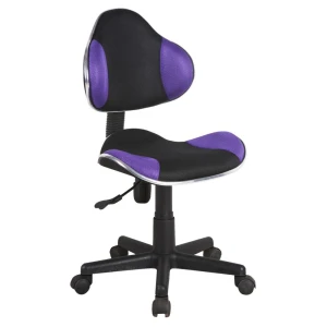 (QZY-G2B) Krzesło obrotowe (fioletowo/czarne) Furnitex 1