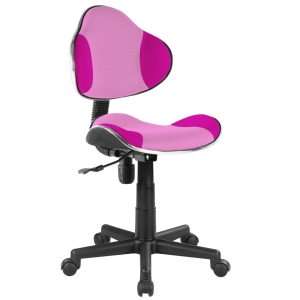 (QZY-G2B) Krzesło obrotowe (różowe)