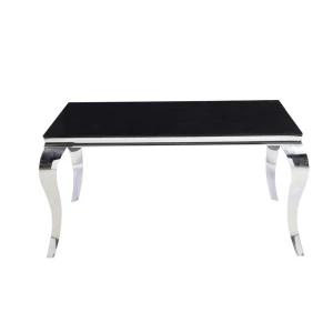 Stół (czarny/chrom) 90x150 Furnitex 1