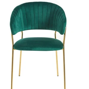 Krzesło velvet (zielone) Furnitex 2