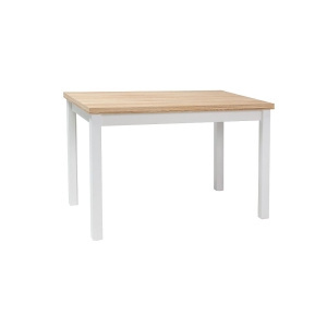 Stół adam dąb wotan / biały mat 100x60