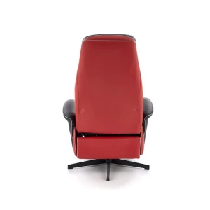 CAMARO fotel wypoczynkowy czarny / czerwony Halmar 5