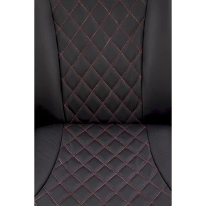 CAMARO fotel wypoczynkowy czarny / czerwony Halmar 13