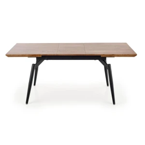 CAMBELL stół rozkładany, blat - naturalny, nogi - czarny Halmar 13