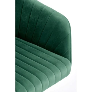FRESCO fotel młodzieżowy ciemny zielony velvet Halmar 5