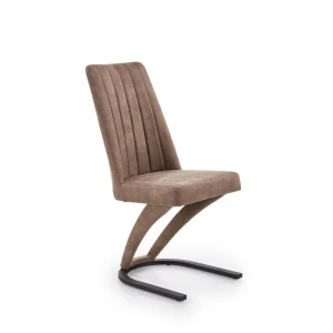 K338 krzesło brązowy (1=2szt) Halmar 1