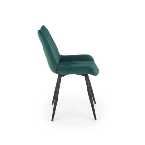 K388 krzesło ciemny zielony Halmar 4