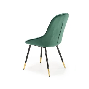 K437 krzesło ciemny zielony Halmar 3