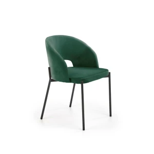 K455 krzesło ciemny zielony Halmar 1