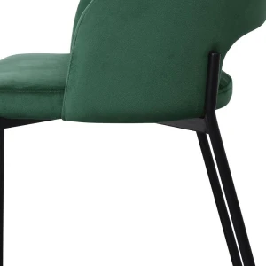 K455 krzesło ciemny zielony Halmar 4