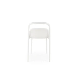 K490 krzesło plastik biały Halmar 2