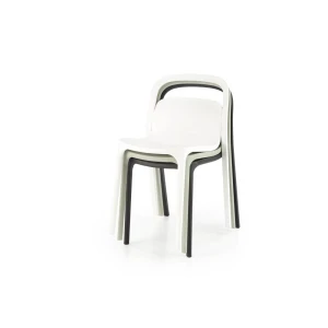 K490 krzesło plastik biały Halmar 3
