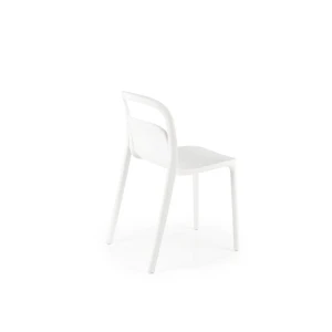 K490 krzesło plastik biały Halmar 6