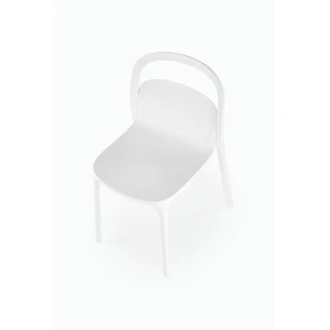K490 krzesło plastik biały Halmar 12