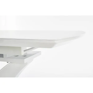 PALERMO stół rozkładany biały mat Halmar 10