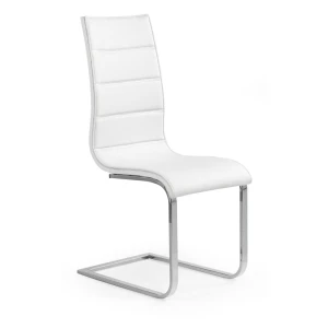K104 krzesło biały/biały ekoskóra (2p=4szt) Halmar 1